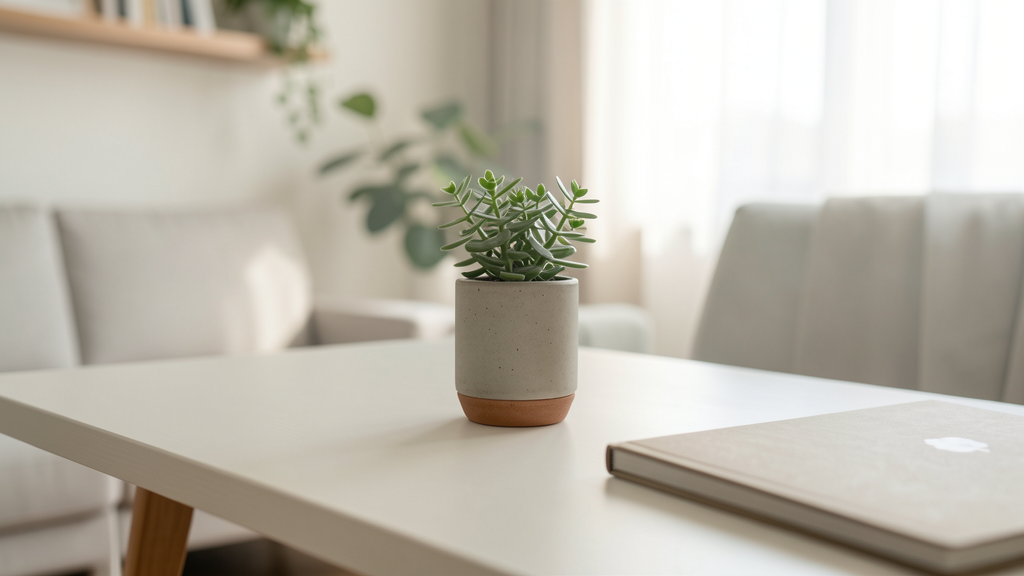 Detalhe fotográfico relacionado a Como transformei o canto morto da sala em um escritório sem virar uma bagunça de home office